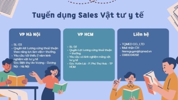 TQMED TUYỂN DỤNG NHÂN VIÊN KINH DOANH VẬT TƯ Y TẾ