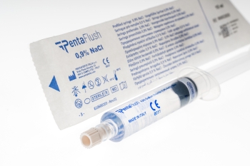 Ống tiêm nước muối đóng gói sẵn